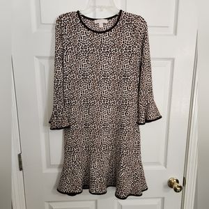 Michael Kors Cheetah Print Dress | size S